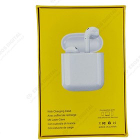 تصویر هدفون بی سیم ایرپاد i18 Airpods i18 Wireless Headphone