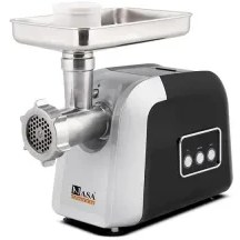 تصویر چرخ گوشت 2000 وات ناساالکتریک NS-317 رنگ مشکی و سفید چرخ گوشت 2000 وات ناساالکتریک NS-317 رنگ مشکی و سفید