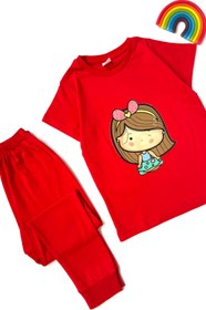 تصویر تیشرت شلوار رنگی 