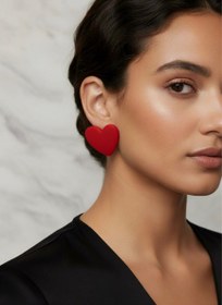 تصویر گوشواره زنانه فشن Heart 