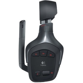 تصویر هدست بي‌سيم مخصوص بازي لاجيتک مدل G930 Logitech G930 Wireless Gaming Headset