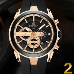 تصویر ساعت مچی مردانه ریوارد مدل 83046 با بند سیلیکونی 