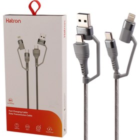 تصویر کابل تبدیل فست شارژ Hatron HC450P 5A 1m Hatron HC450P 5A 1m Cable