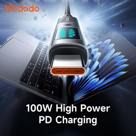 تصویر تبدیل تایپ سی مانیتور دار100w مک دودو 609 | Mcdodo OT 609 Mcdodo OT 609