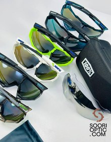 تصویر عینک ورزشی صددرصد اسپید تراپ مدل SPEEDTRAP - 100% 100% SPEEDTRAP sport sunglasses 155 18 - 130