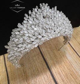 تصویر تاج عروس کد 932 Bridal Tiara Code 932