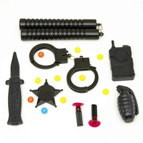 تصویر ست تفنگ پلیس حرفه‌ای کلاش با نانچیکو G84002 