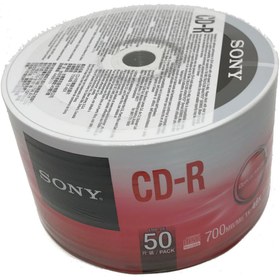 تصویر سی دی سونی بسته 50 عددی 