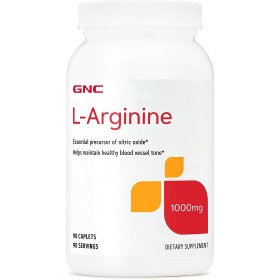 تصویر ال آرژنین جی ان سی GNC L-Arginine 1000mg 