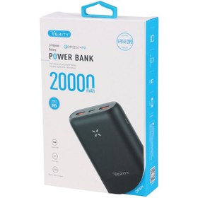 تصویر پاور بانک فست شارژ 20000 وریتی Verity V-PU149-20PD QC3.0 PD 22.5W Verity V-PU149-20PD QC3.0 PD 22.5W 20000mAh Power Bank
