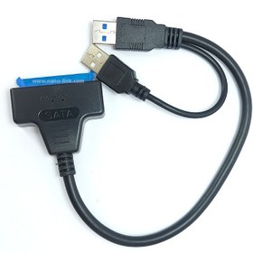 تصویر تبدیل USB 3.0 به SATA 3.0 هارد 2.5 اینچ و 3.5 اینچ مدل SATA TO USB3.0 2.5/3.5