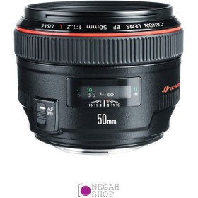تصویر لنز کانن مدل Canon EF 50mm f/1.2L USM ا Canon EF 50mm f/1.2L USM Lens Canon EF 50mm f/1.2L USM Lens