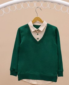 تصویر بلوز یقه مردونه NZDE 