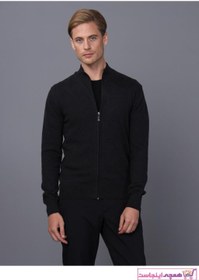 تصویر فروش ژاکت بافتی مردانه خفن برند Basics&More رنگ مشکی کد ty57034123 