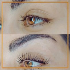 تصویر لیفت مژه 