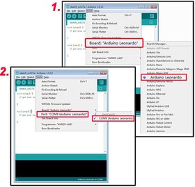 تصویر آردوینو پرو میکرو مدل Type-C 