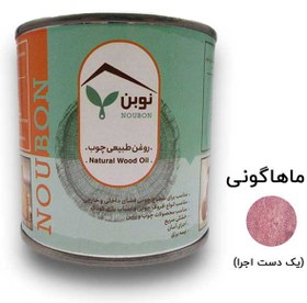 تصویر روغن طبیعی چوب ماهاگونی نوبن کد MS1094 حجم 400 میلی‌لیتر 