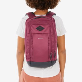 تصویر کوله پشتی کچوا 23 لیتری Quechua Outdoor Backpack – 23 L – Claret Red – NH Escape 500 