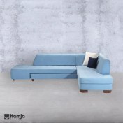 تصویر مبل ال تخت خواب شو یاسمین 