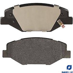 تصویر لنت ترمز پارس مناسب چرخ جلو سمند LX (صادراتی) کد 25169 Pars Lent 25169 Front Brake Pad for Samand LX