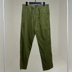 تصویر شلوار مردانه لینن Jack & Jones سبز زیتونی 