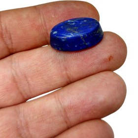 تصویر نگین لاجورد افغانستان خوشرنگ ومعدنی L16 