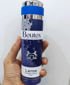 تصویر اسپری اورجینال beutex با رایحه لیتون Layton حجم 200میل ساخت فرانسه 