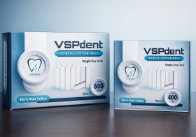 تصویر رول پنبه vsp - 600عددی 