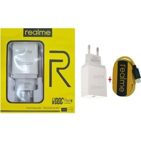 تصویر شارژر و کابل شارژ Type-C ریلمی Realme 