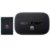 تصویر باتری اورجینال هواوی مدل HB554666RAW مناسب برای مودم 4G قابل حمل هوآوی E5372 Huawei E5372 4G Modem - HB554666RAW Battery