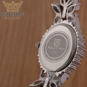 تصویر ساعت رویال کرون نگین دار Royal Crown 2527 