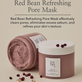 تصویر ماسک جمع کننده منافذ لوبیا قرمز بیوتی آف جوسان Beauty Of Joseon Red Bean Refreshing Pore Mask 140ml