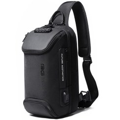 تصویر کیف کراس بادی قفل ضد سرقت دار بنج  BG7082 BANGE BG 7082 Anti-theft TSA Lock Bag Chest Pack