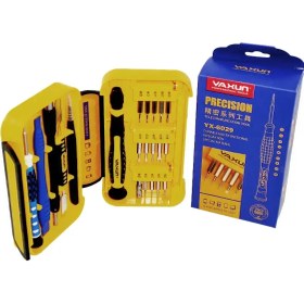 تصویر ست پیچ گوشتی تعمیرات موبایل یاکسون YX-6029 YAXUN precision YX-6029 telecommuncation tools