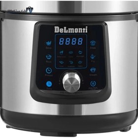 تصویر زودپز برقی دلمونتی مدل DL 690 دیجیتالی (آرام پز، پلوپز و بخارپز) Delmonti electric pressure cooker model DL 690