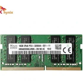 تصویر رم لپتاپ اسکای هانیکس (SK Hynix) با ظرفیت 16 گیگابایت مدل PC4-3200AA 