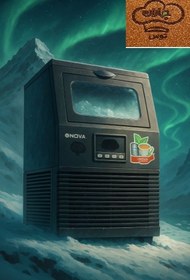 تصویر یخ ساز نوا مدل NIM-8001-30 ظرفیت 30 کیلوگرم یخ ساز نوا مدل NIM-8001-30 ظرفیت 30 کیلوگرم