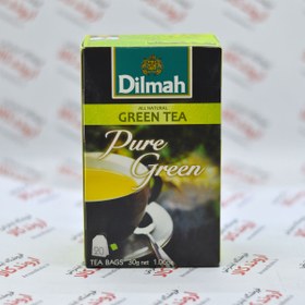 تصویر چای سبز دیلما Dilmah مدل pure green 