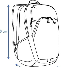 تصویر کوله پشتی دانشجویی نیلپر توریستر مدل بوکان nilper tourister | NTLB111