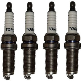 تصویر شمع موتور تک پلاتین پایه بلند 206 و پژو با موتورTU5 - تورچ (Torch) spark plug Torch