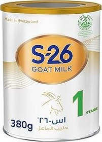 تصویر شیر بز مرحله 1 نستله S26 شیر بز، از 0 تا 6 ماه، 380 گرم، سفید - ارسال 20 روز کاری Nestle S26 Goat Milk Stage 1 Starter Infant Formula, From 0 to 6 Months, 380g, White