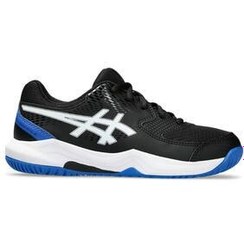 تصویر Asics ژل مورخ 8 گرم کفش تنیس سیاه کودکان مردانه و زنانه بزرگ 1044A077 002 