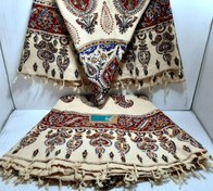 تصویر سفره قلمکار ۱٫۲*۱٫۲ متری گرد 