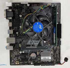 تصویر باندل ASUS 310M به همراه INTEL G5400 و 8 گیگ رم و فن (استوک) 