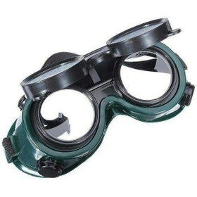 تصویر عینک ایمنی دوجداره جوشکاری طرح گاگل Double-paned welding safety glasses, goggle design 