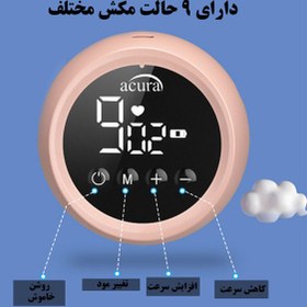 تصویر شیر دوش برقی آکورا مدل AC-3020 مجموعه دو عددی 