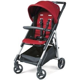 تصویر کالسکه کودک قرمز Peg Perego Tak Stroller - Red Ribbon - زمان ارسال 15 تا 20 روز کاری 