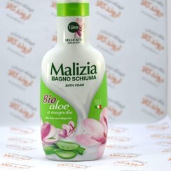 تصویر شامپو بدن مالیزیا Malizia مدل Bagno Schiuma حجم 1000 میلی لیتر Malizia