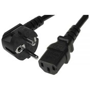 تصویر کابل برق ۵ متری کامپیوتر و لپ تاپ 