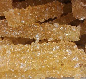 تصویر نبات زرد فله - ۷۰۰ گرم Yellow Bulk Rock Candy